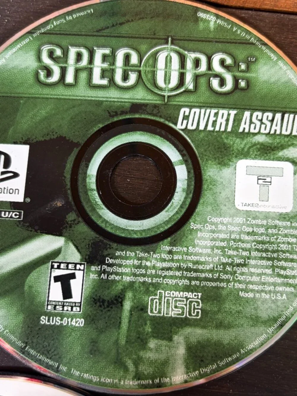 Lot of 15 Original PlayStation Video Games - Disc Only - Spec Ops-GT2-Nascar 99